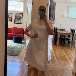 DISSH White Linen Dress, Size 6